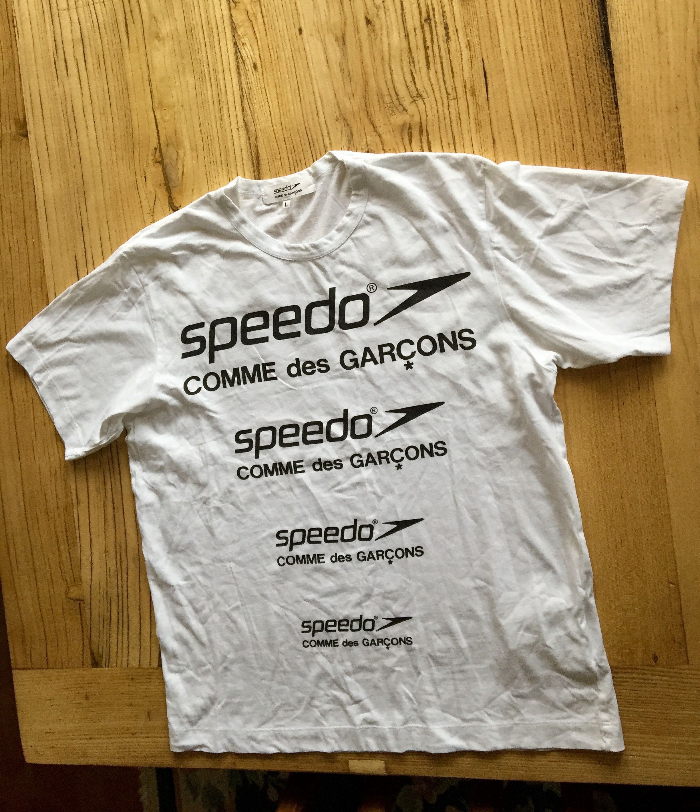 Comme des Garcons CDG x Speedo T Shirt Grailed