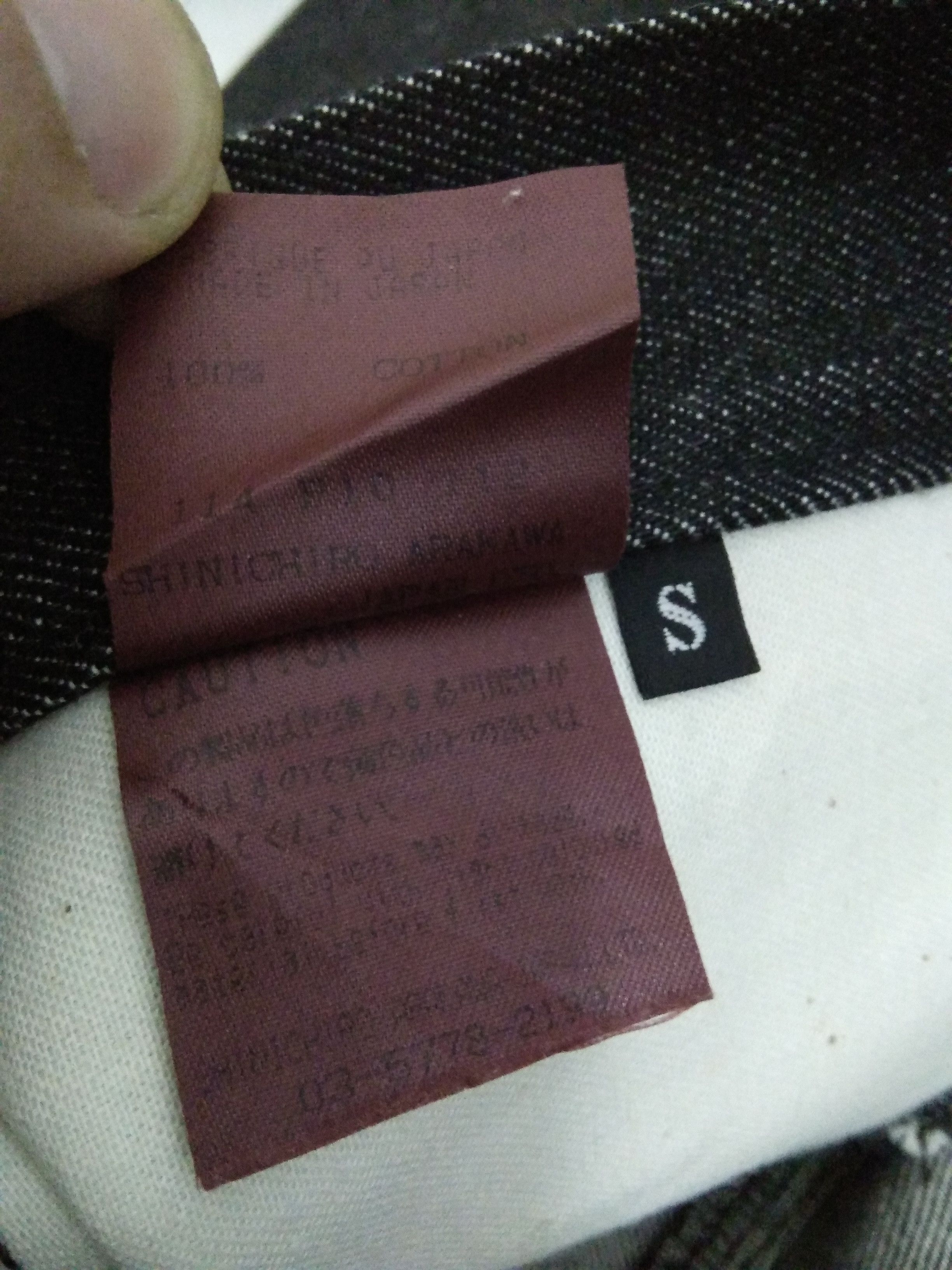SHINICHIRO ARAKAWA SHINICHIRO ARAKAWA DENIM SKINNY WAIST 30 (A784) Size US 30 / EU 46 - 8 Thumbnail