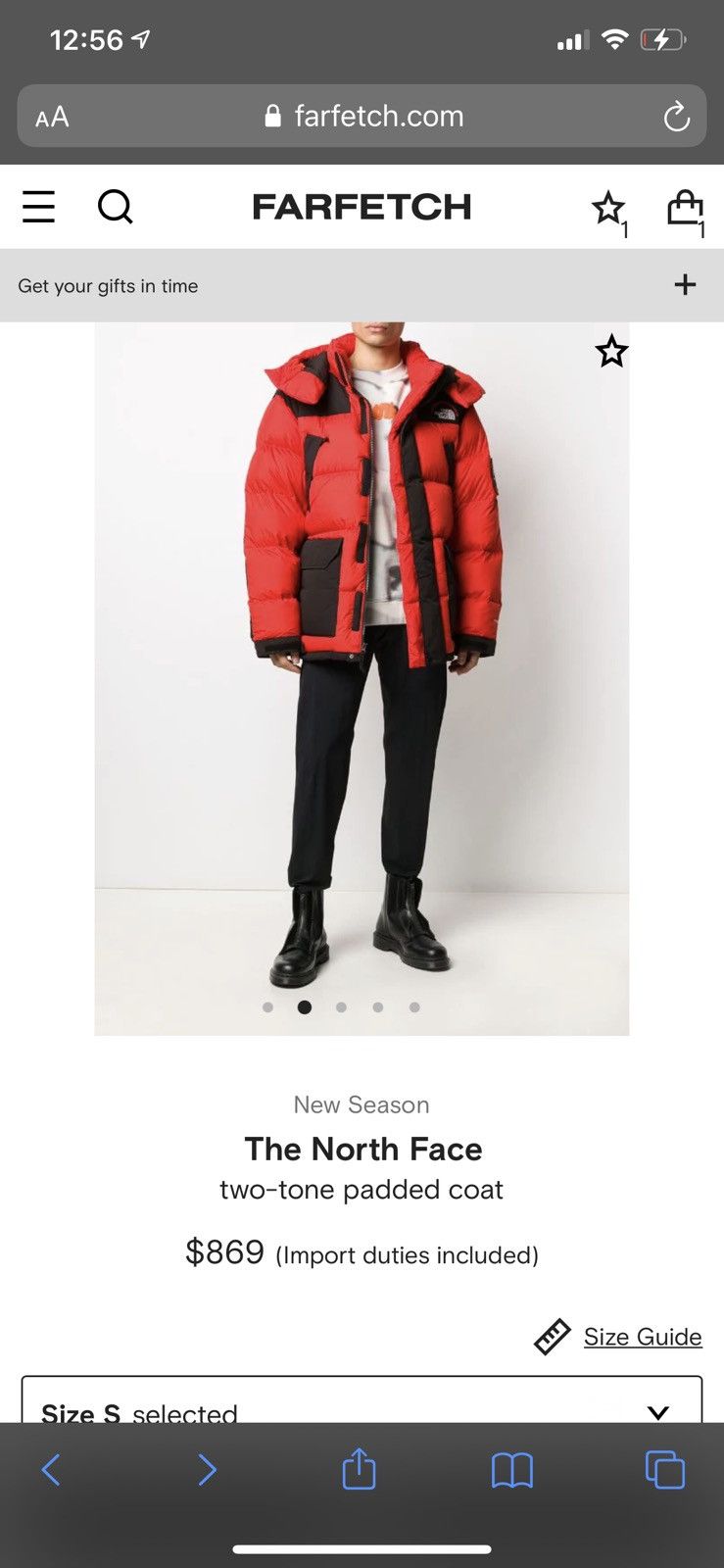 The North Face The North Face two-toned padded coat Size US S / EU 44-46 / 1 - 10 Thumbnail