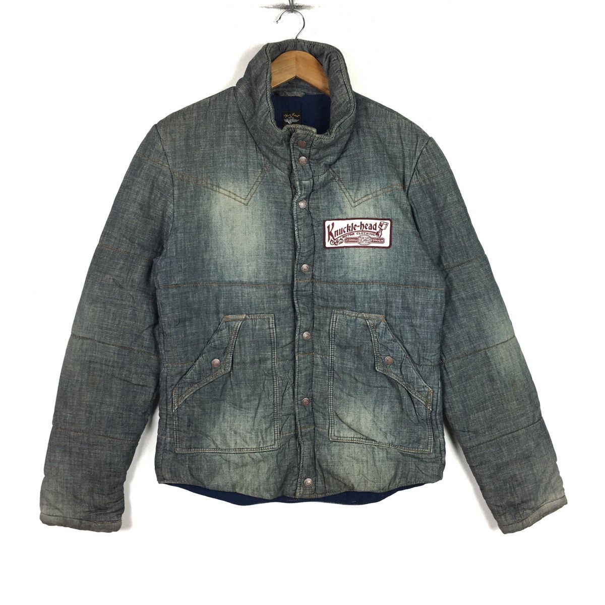 Vintage Vintage Knucklehead & Co Jacket Motorcycle Motor Clothing Size US S / EU 44-46 / 1 - 1 Thumbnail