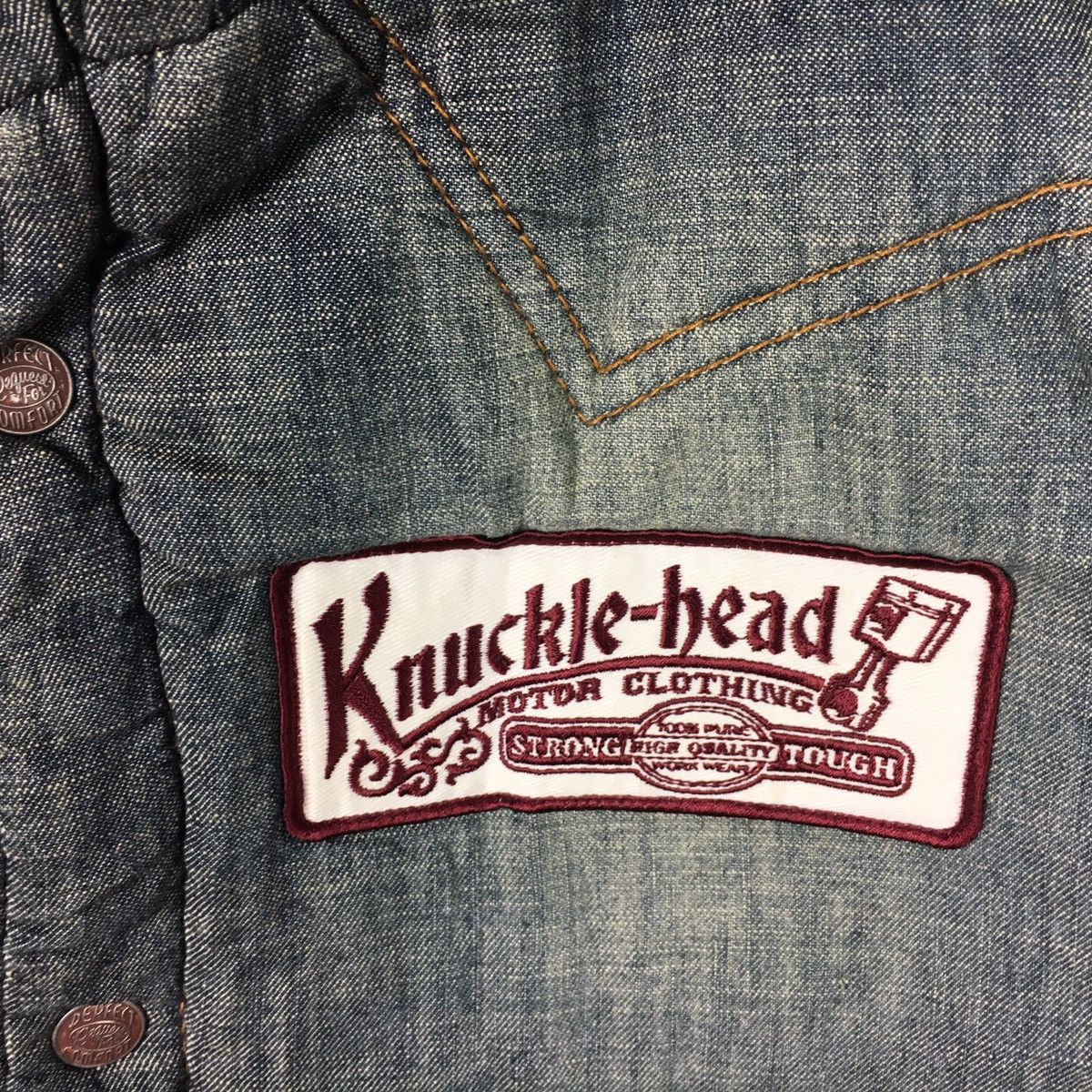 Vintage Vintage Knucklehead & Co Jacket Motorcycle Motor Clothing Size US S / EU 44-46 / 1 - 3 Thumbnail
