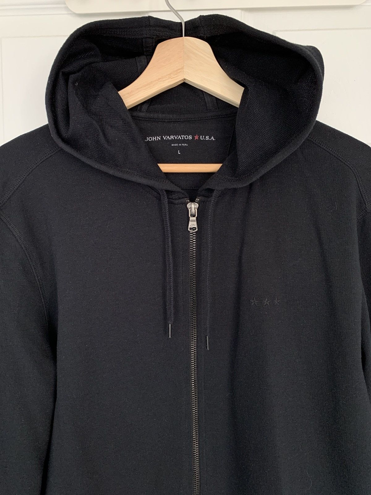 John Varvatos Merino Wool Zip Hoodie - sold XXL