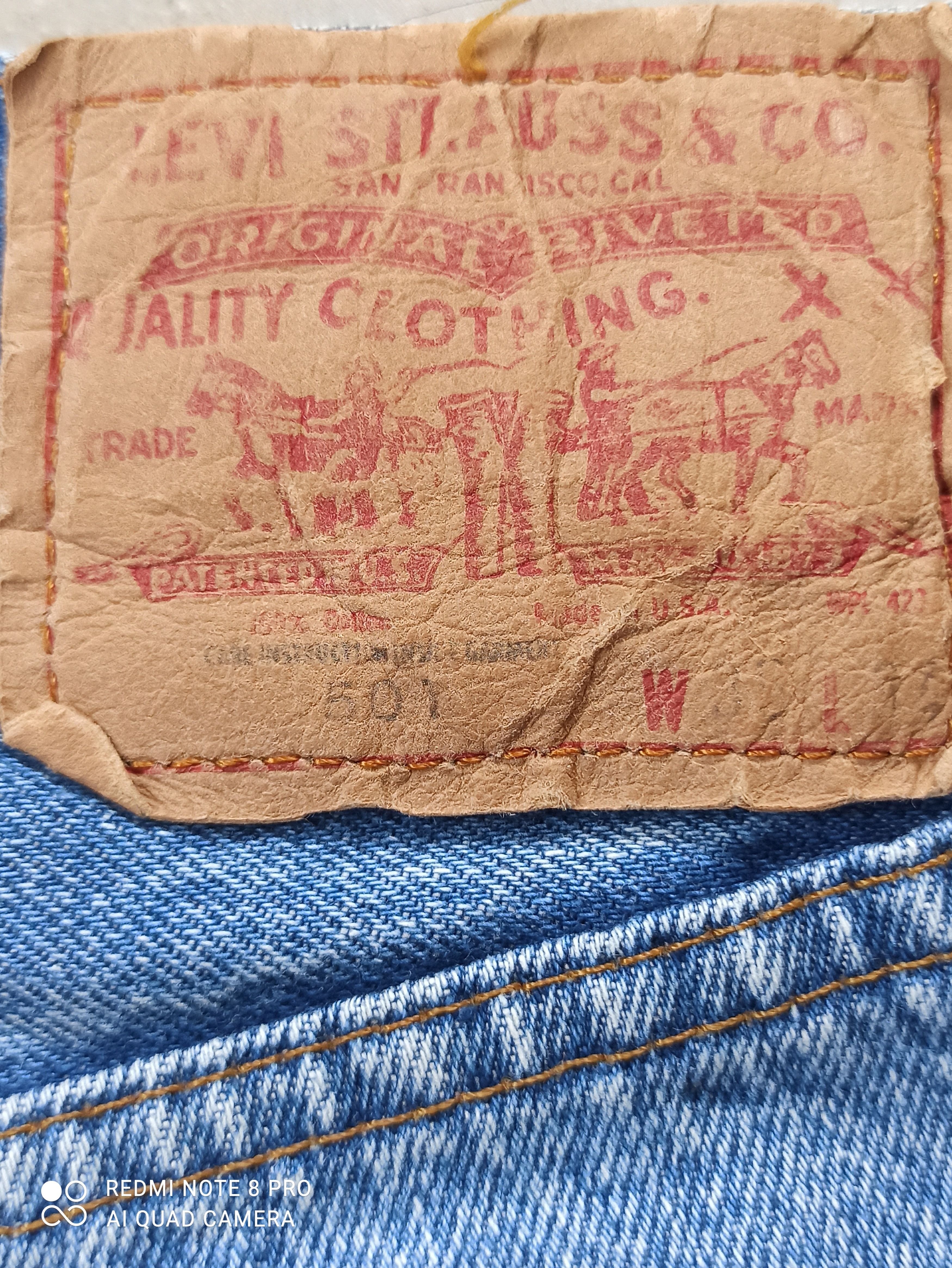 Levi's × Levi's Vintage Clothing × Vintage VINTAGE LEVI'S 501 Size US 34 / EU 50 - 10 Thumbnail