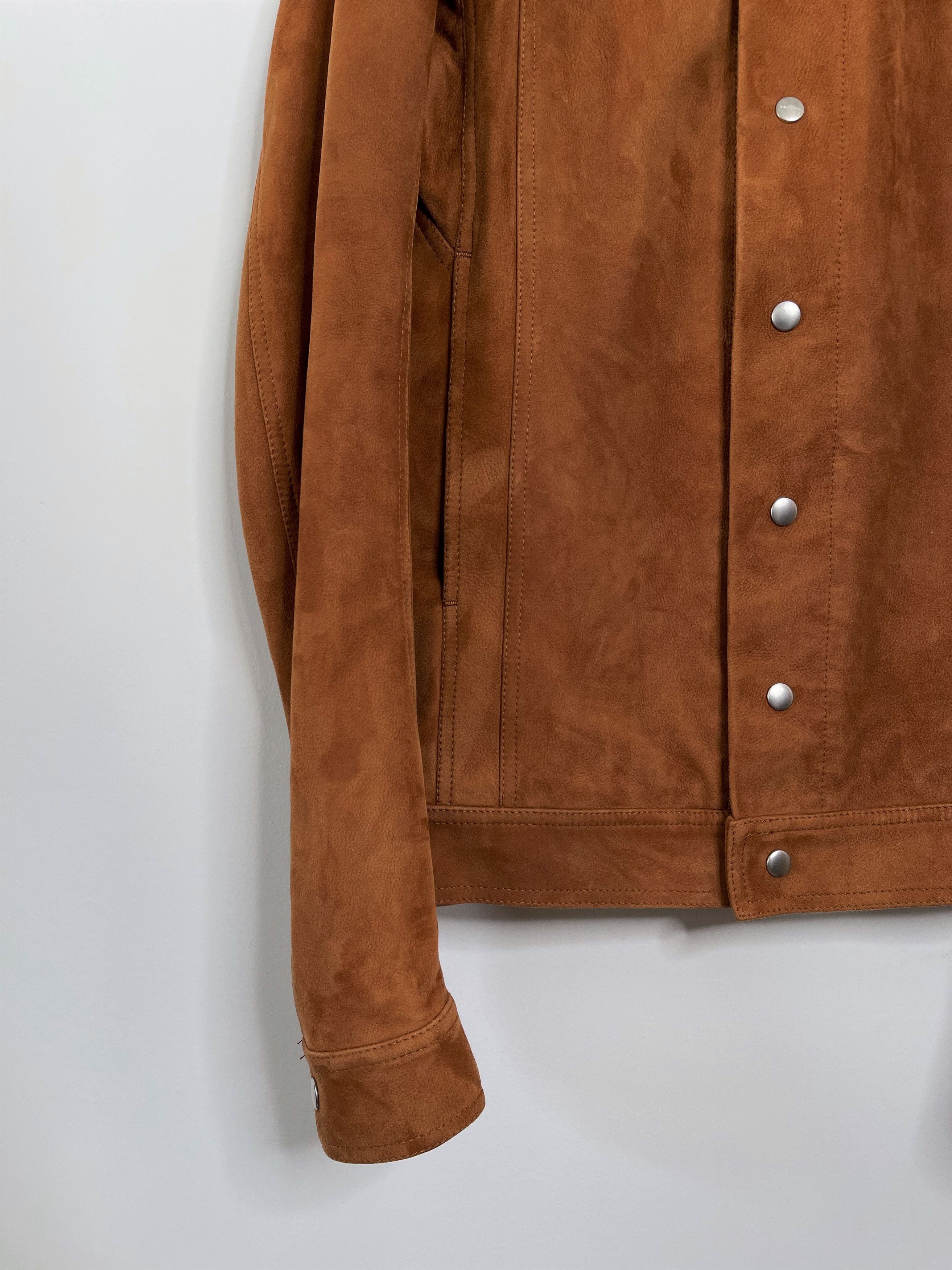 Rick Owens Rick Owens Rust Lamb Suede Worker Jacket FW19 Larry Size US S / EU 44-46 / 1 - 4 Thumbnail