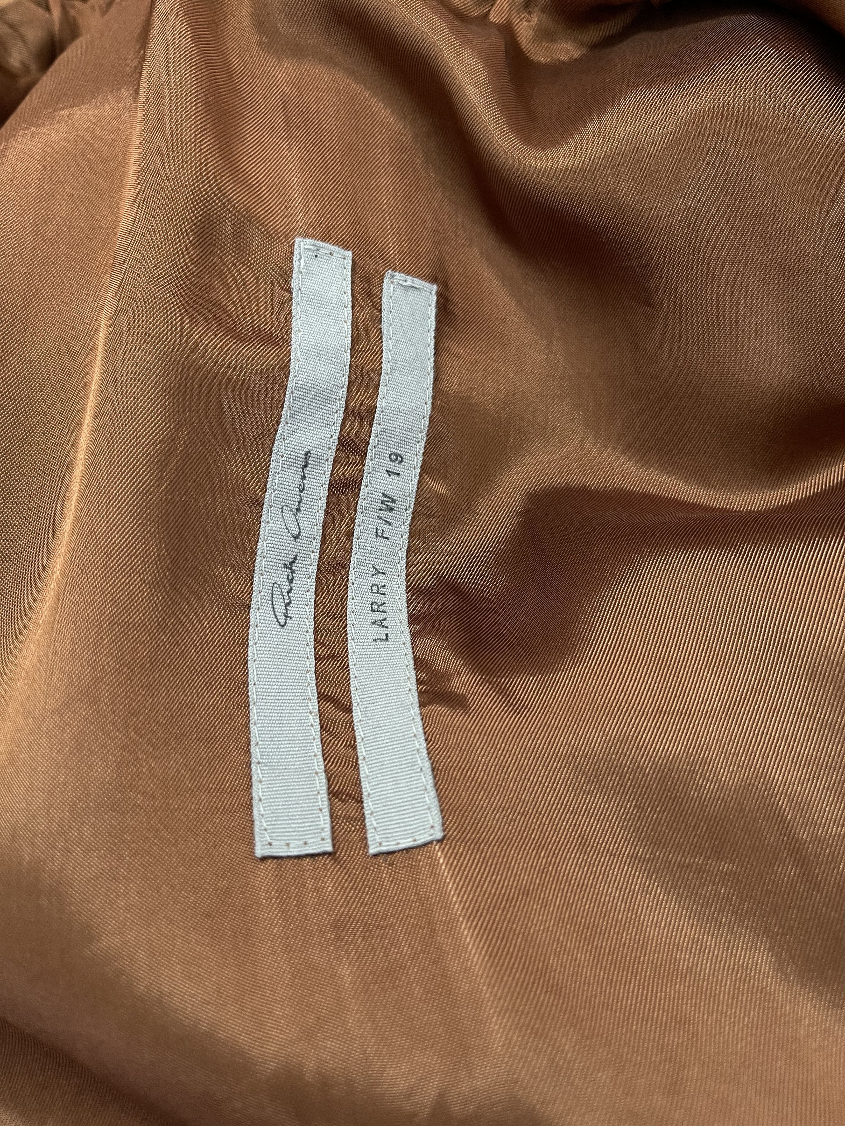 Rick Owens Rick Owens Rust Lamb Suede Worker Jacket FW19 Larry Size US S / EU 44-46 / 1 - 12 Thumbnail