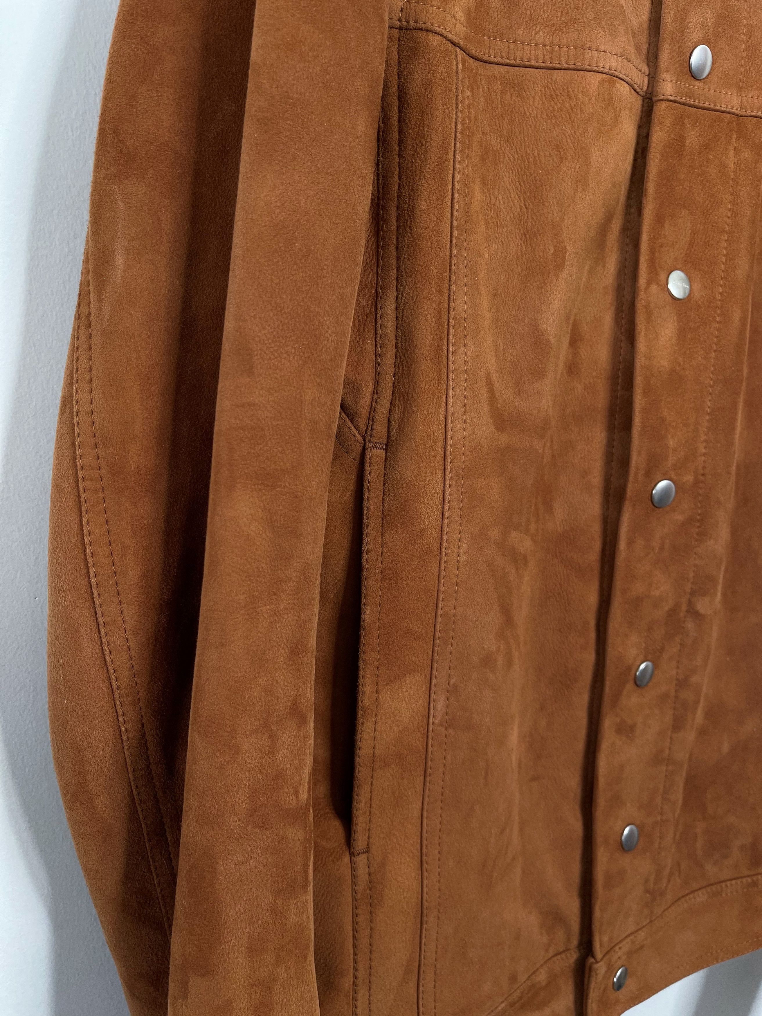 Rick Owens Rick Owens Rust Lamb Suede Worker Jacket FW19 Larry Size US S / EU 44-46 / 1 - 5 Thumbnail