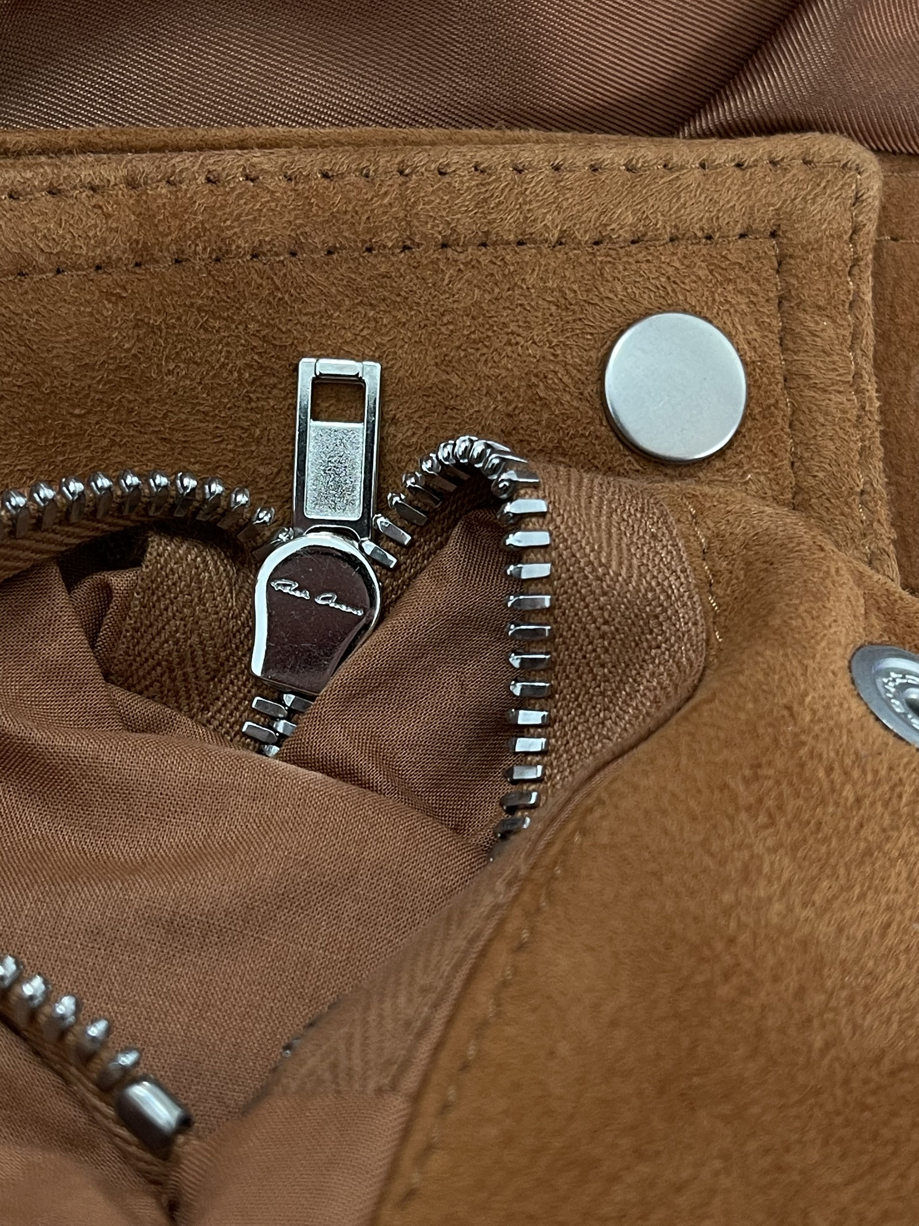 Rick Owens Rick Owens Rust Lamb Suede Worker Jacket FW19 Larry Size US S / EU 44-46 / 1 - 15 Thumbnail