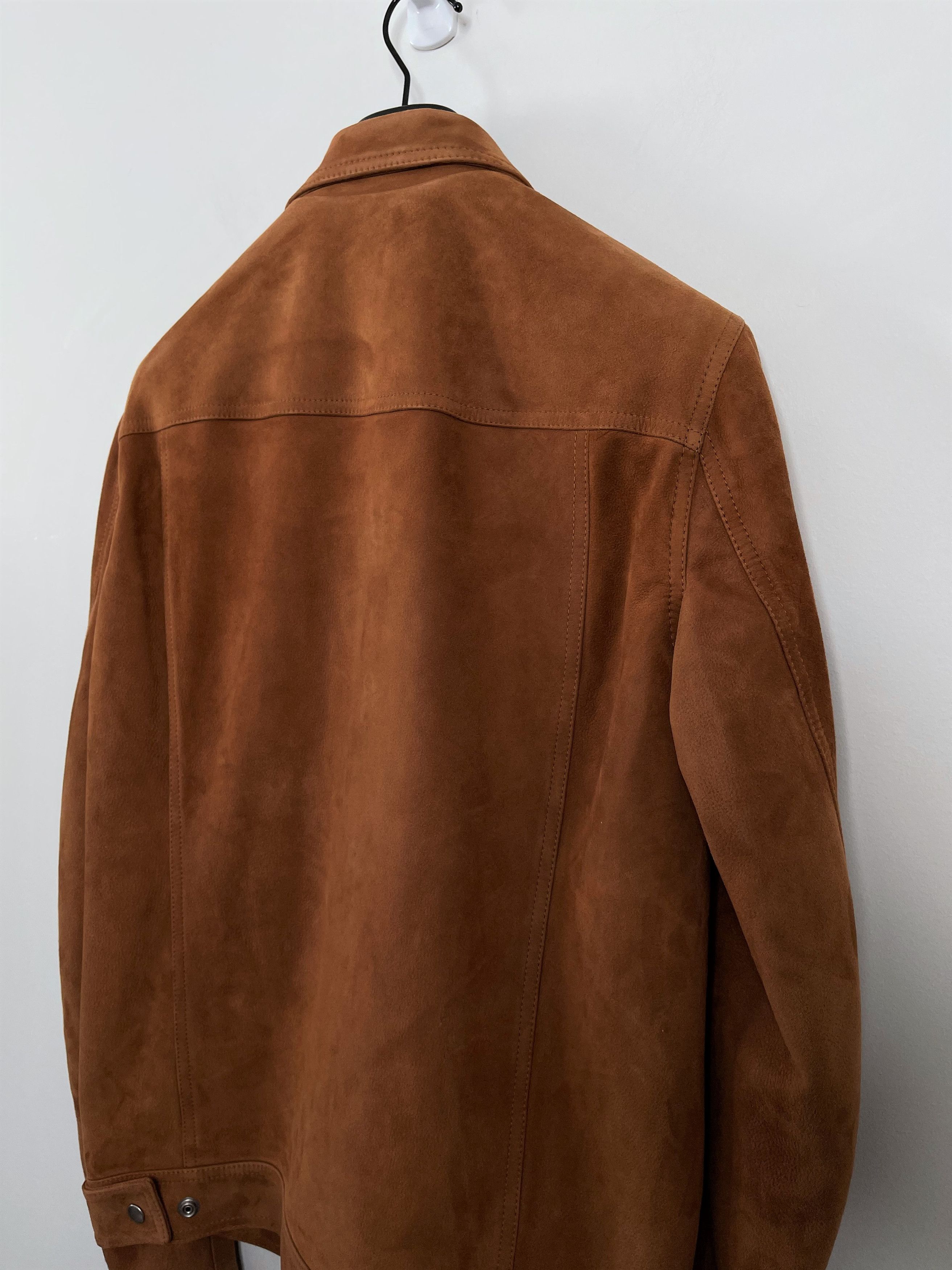 Rick Owens Rick Owens Rust Lamb Suede Worker Jacket FW19 Larry Size US S / EU 44-46 / 1 - 7 Thumbnail