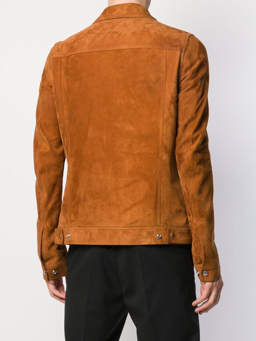 Rick Owens Rick Owens Rust Lamb Suede Worker Jacket FW19 Larry Size US S / EU 44-46 / 1 - 18 Thumbnail