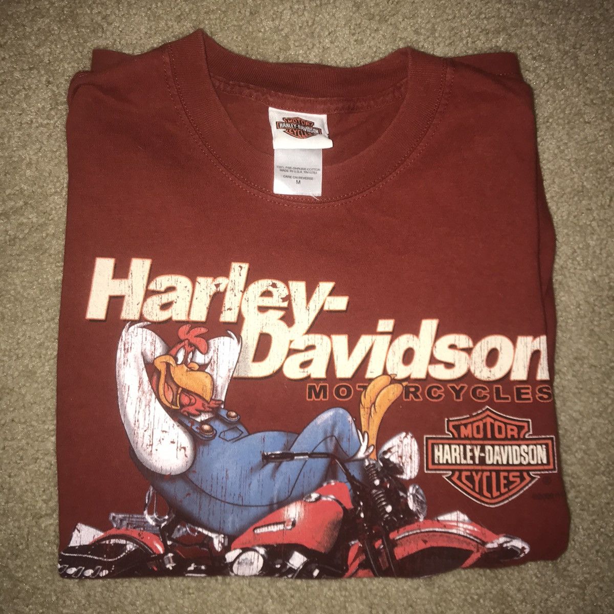 Harley Davidson × Vintage × Warner Bros Looney Tunes X Harley 