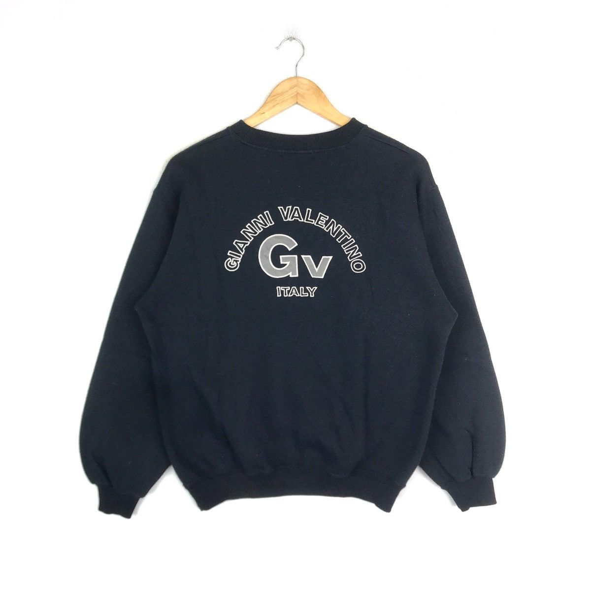 Vintage Designer Gianni Valentino Italy Crewneck Sweatshirt