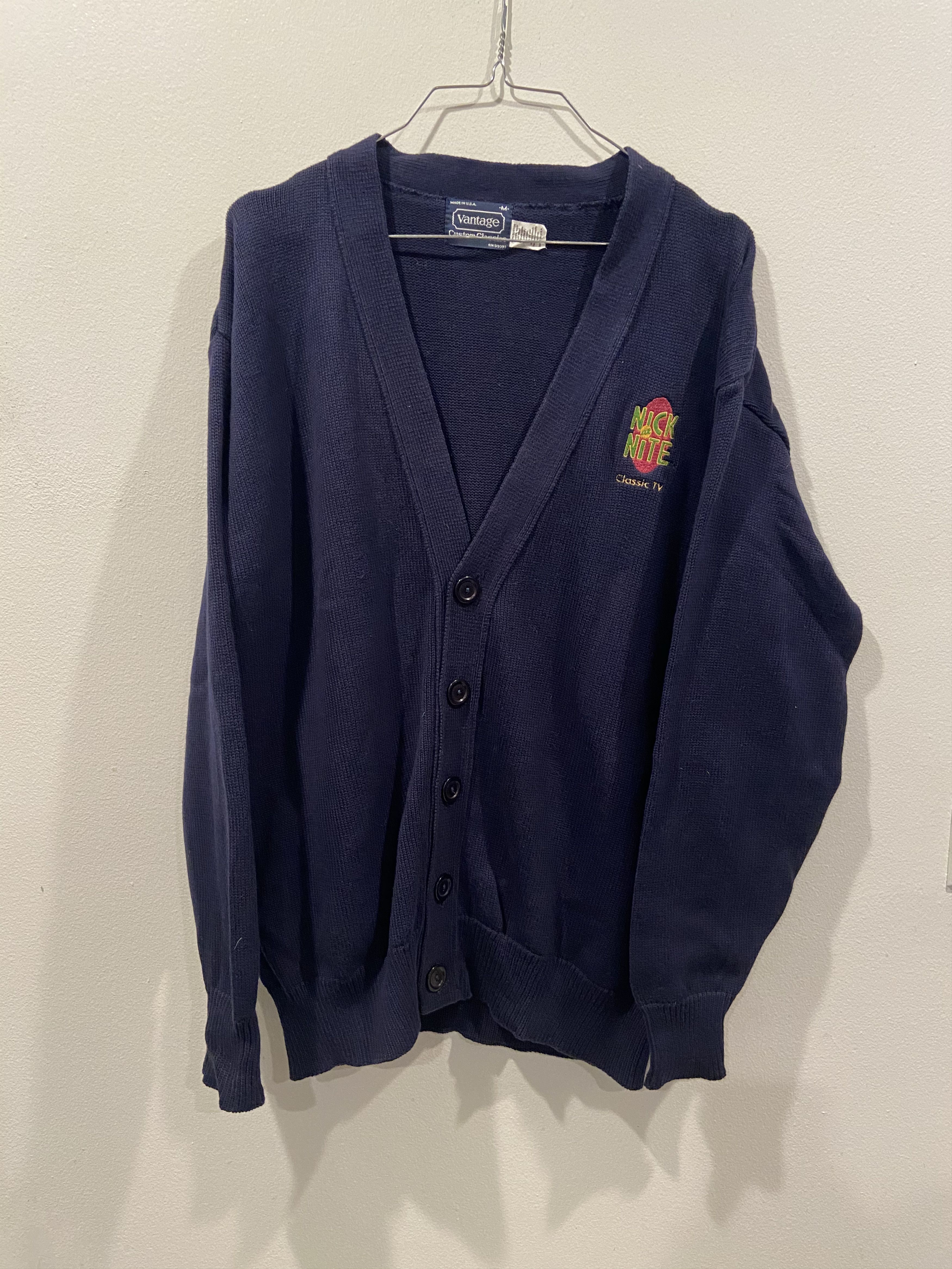Nickelodeon × Vintage Vintage Nick at Nite Classic TV Cardigan | Grailed