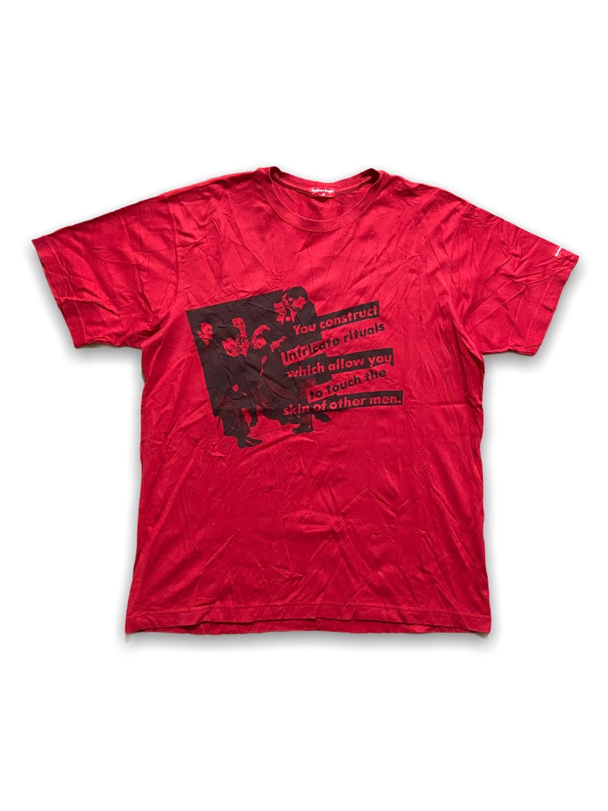 Barbara Kruger Your construct intricate rituals Tee | Grailed
