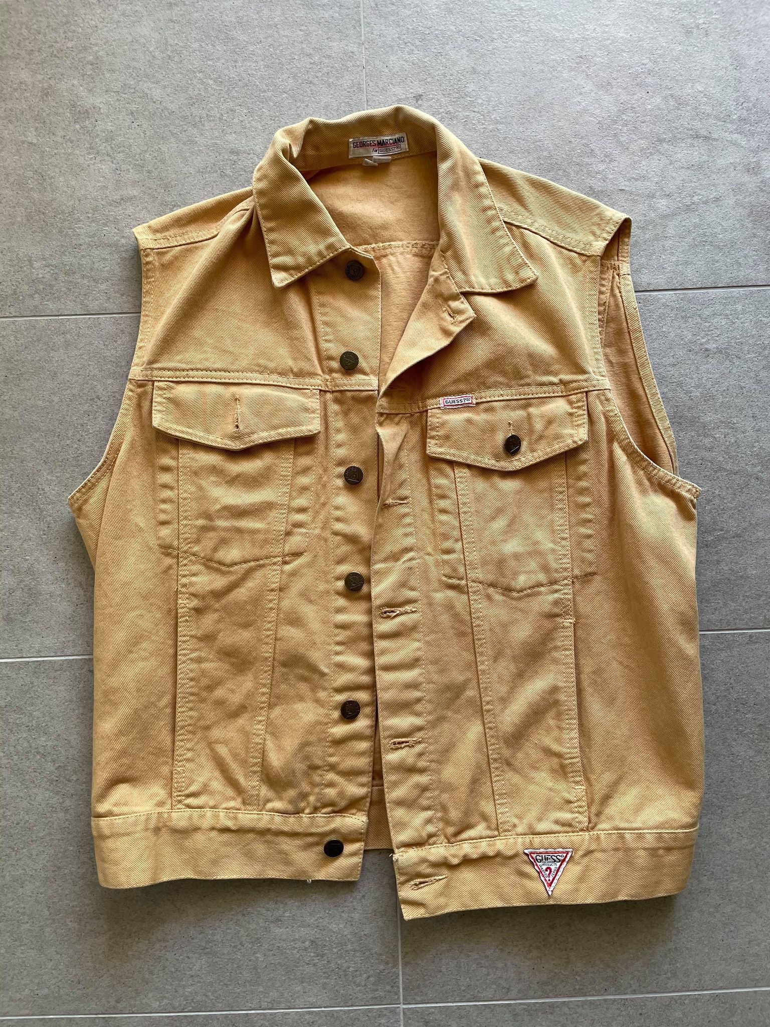 Georges Marciano George Marciano x Guess Camel Vest Size US M / EU 48-50 / 2 - 1 Thumbnail