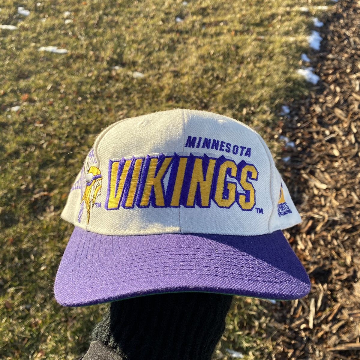 Vintage Minnesota Vikings Sports Specialties Snapback Hat NFL