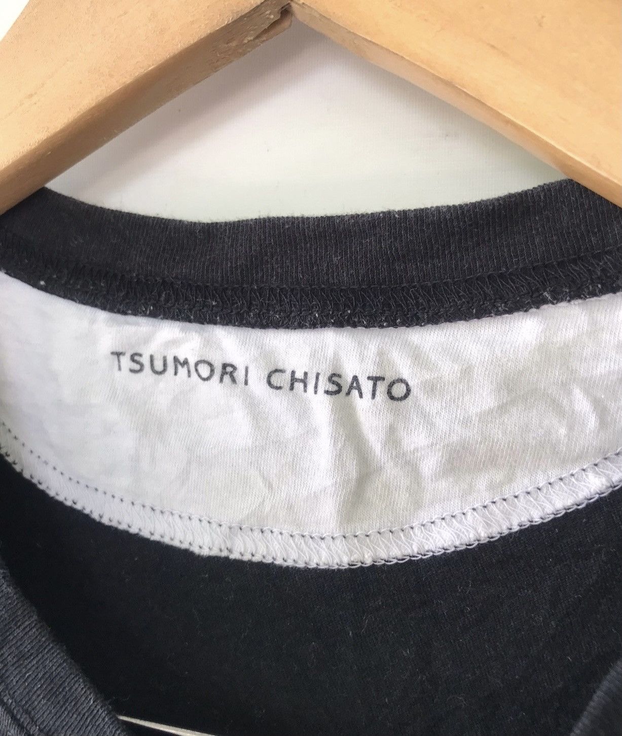 Issey Miyake × Japanese Brand × Tsumori Chisato ❗️Tsumori Chisato by Issey Miyake Tee Black❗️ Size US XXS / EU 40 - 4 Thumbnail