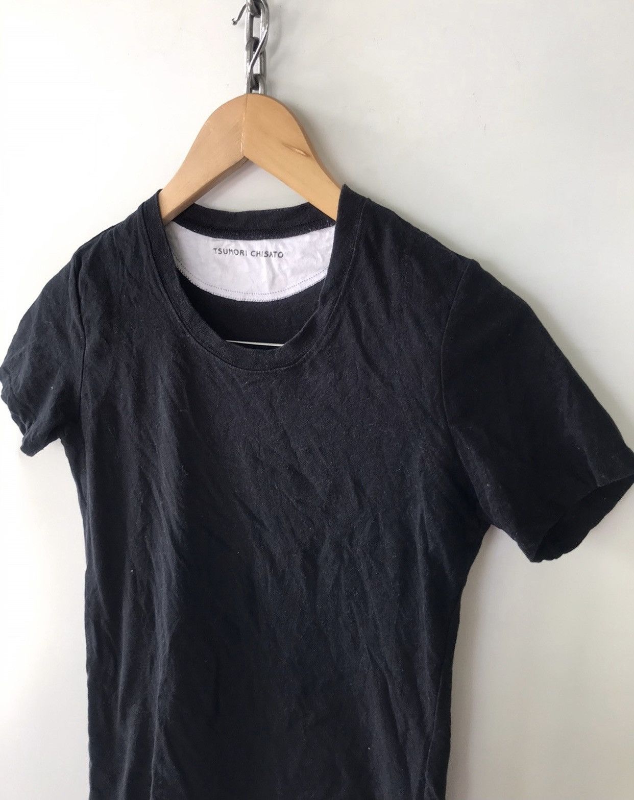 Issey Miyake × Japanese Brand × Tsumori Chisato ❗️Tsumori Chisato by Issey Miyake Tee Black❗️ Size US XXS / EU 40 - 3 Thumbnail