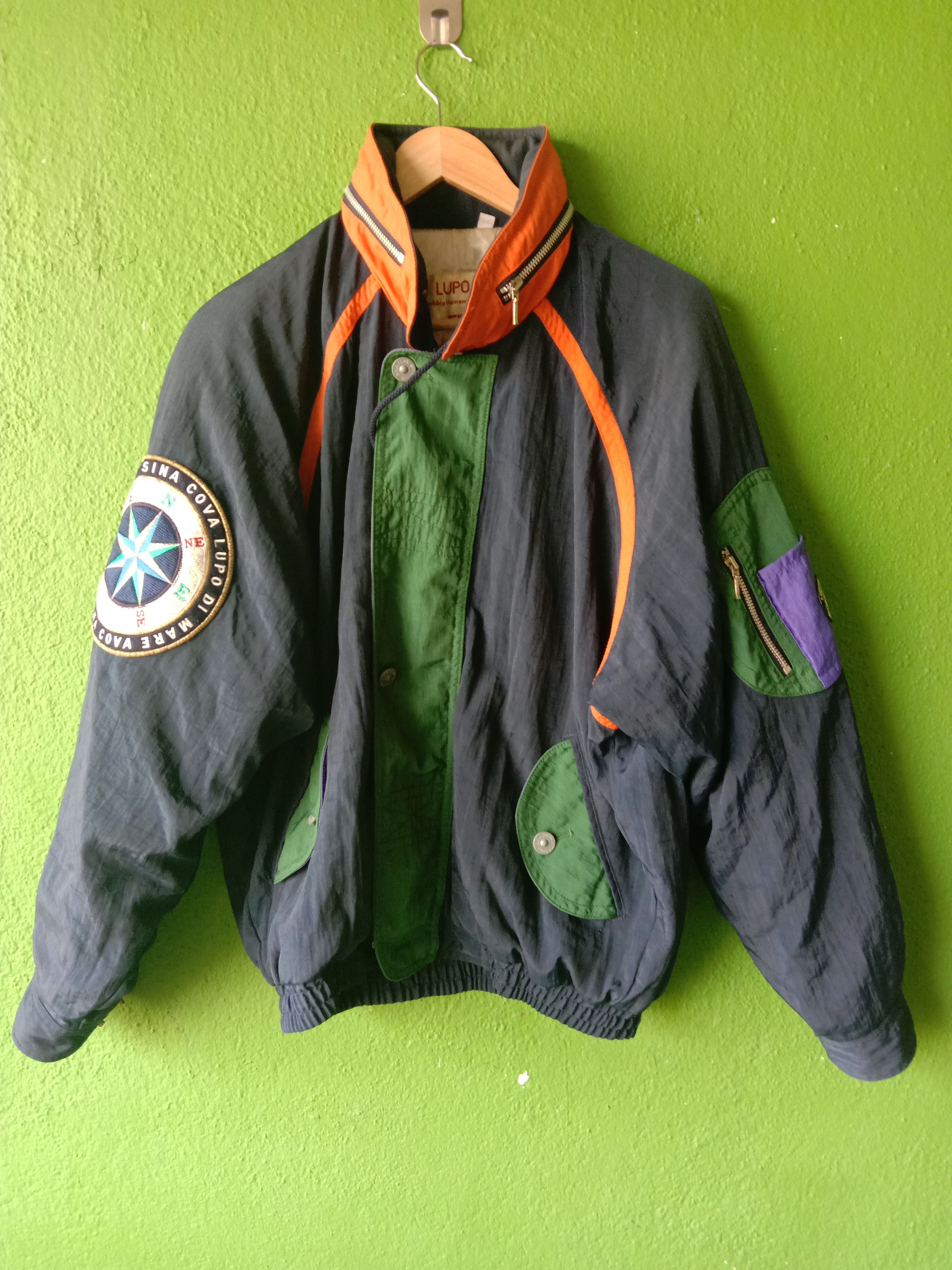 Vintage Lupo Di Mare sina Cova Bomber Jacket | Grailed