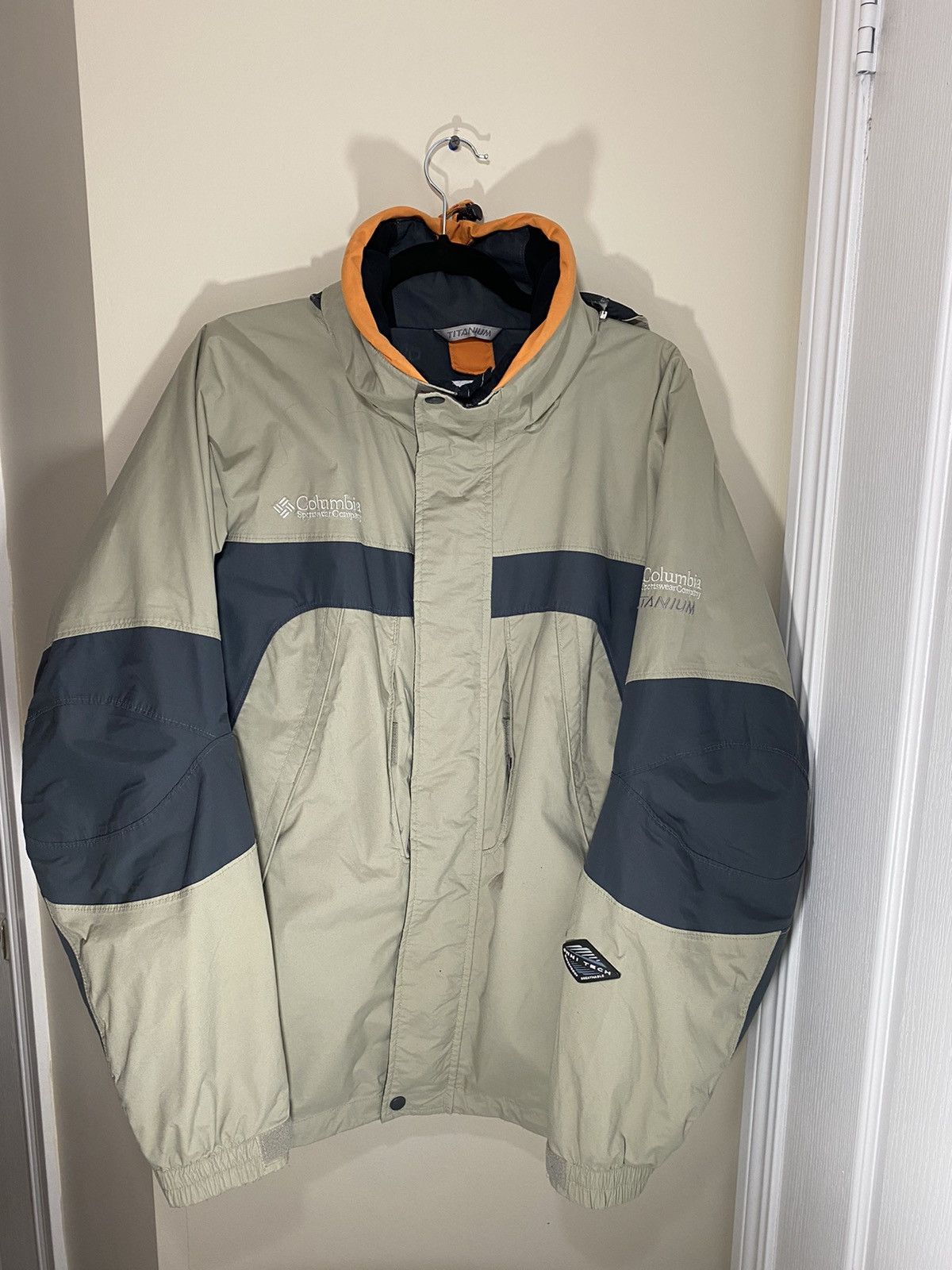 【美品 高機能】US Columbia TITANIUM OMNI-TECH Columbia Omni Tech Titanium Jacket | eBay