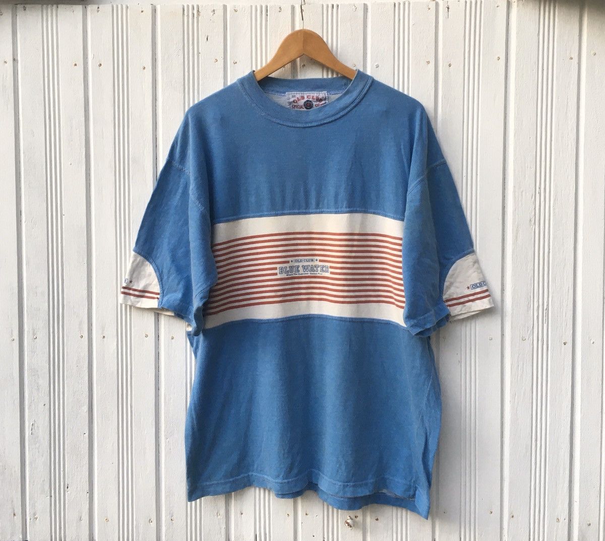 Vintage Old Club Special Shirt Usa Stripe Tees Shirt