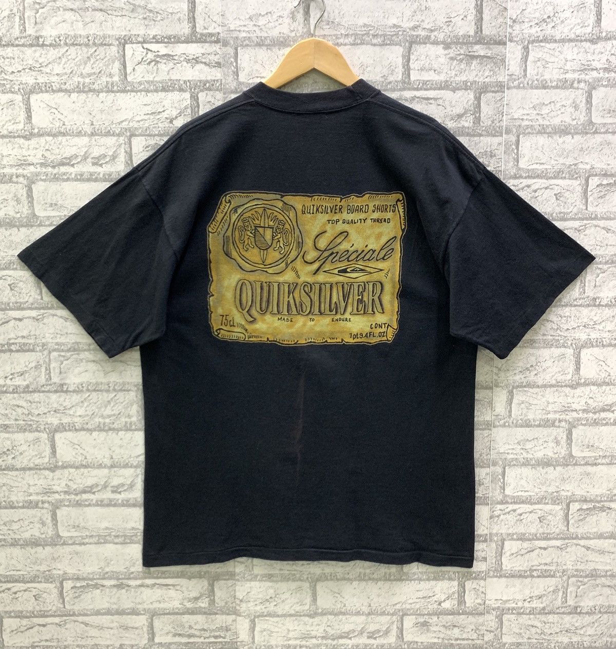 Quiksilver Vintage 90s Quiksilver Board Shorts Special Surf T-shirts Size US XL / EU 56 / 4 - 1 Thumbnail