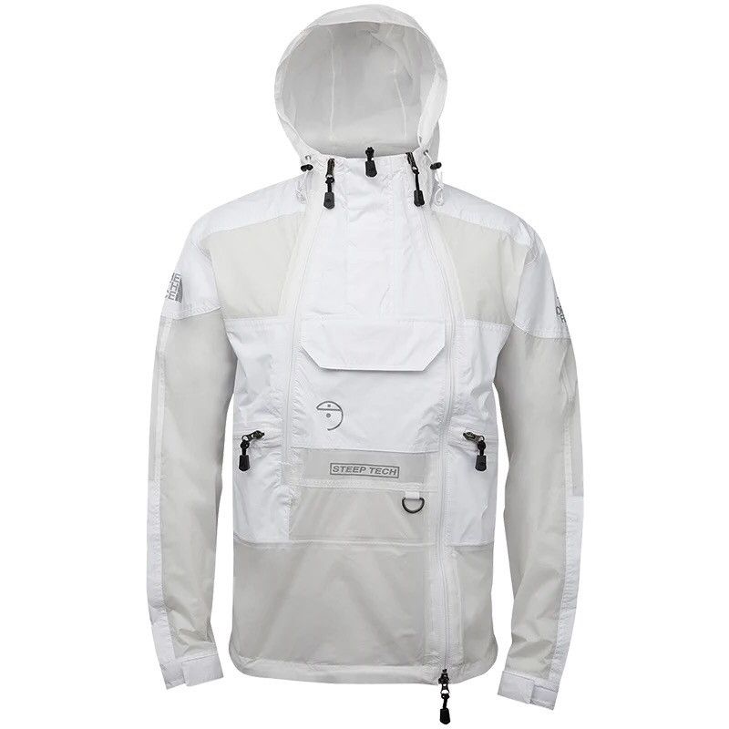 The North Face Steep tech Light rain jacket in white