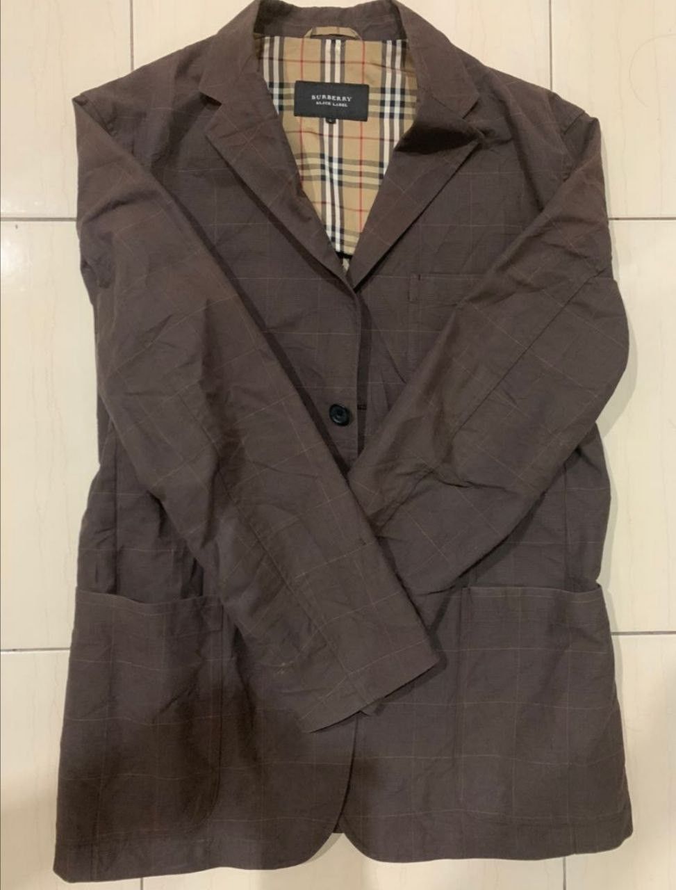 Burberry 🔥Vintage Burberry Black Label Coat Jacket Made in Japan Size US M / EU 48-50 / 2 - 2 Thumbnail
