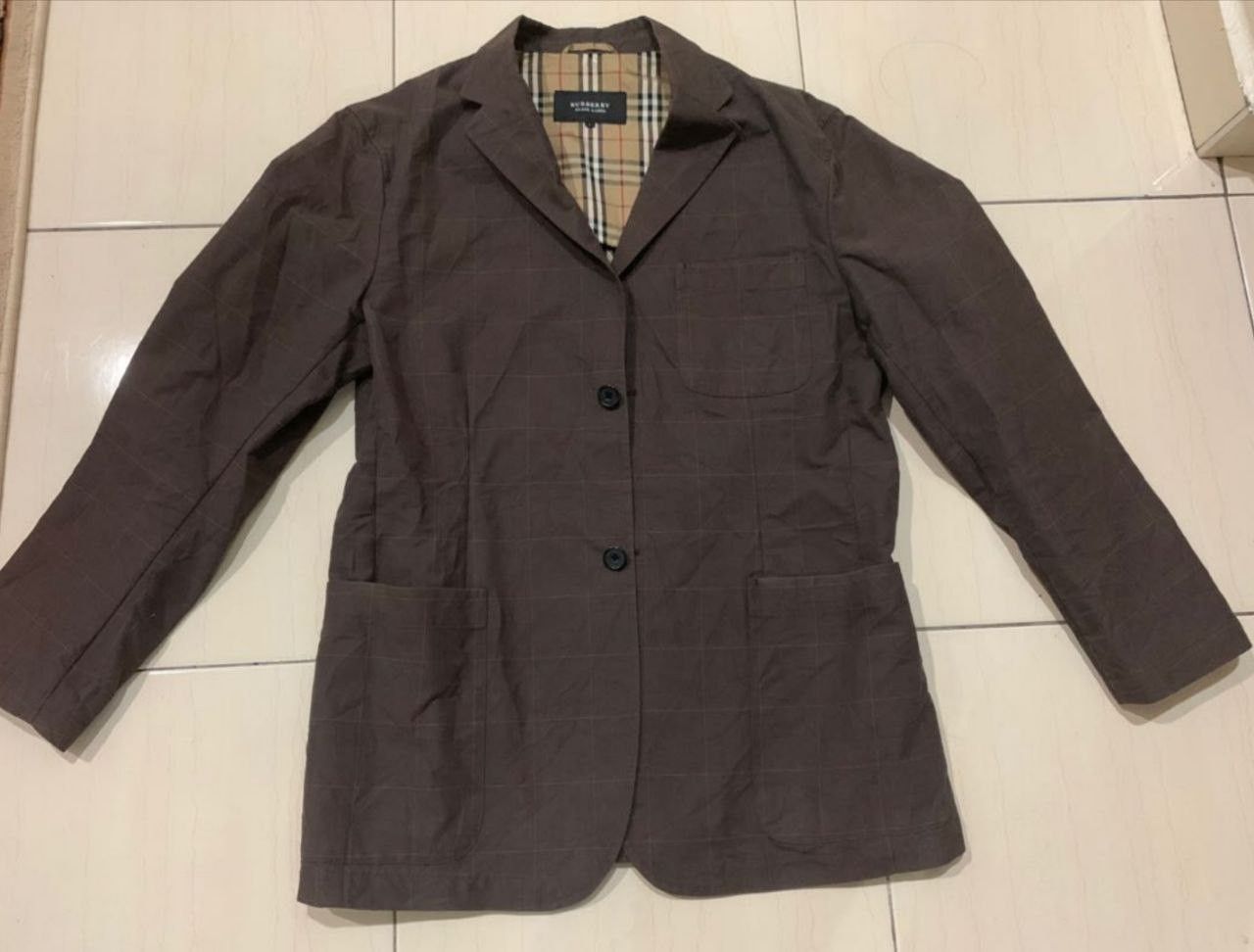 Burberry 🔥Vintage Burberry Black Label Coat Jacket Made in Japan Size US M / EU 48-50 / 2 - 1 Thumbnail
