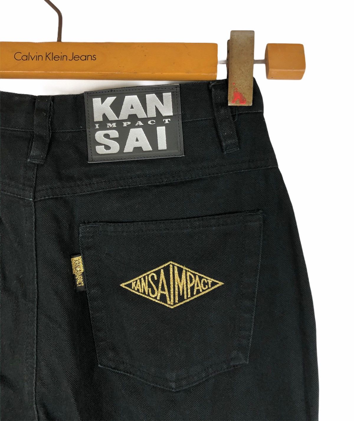 Japanese Brand × Kansai Yamamoto Kansai Impact by Kansai Yamamoto Flared Trousers Pants Size US 26 / EU 42 - 9 Thumbnail