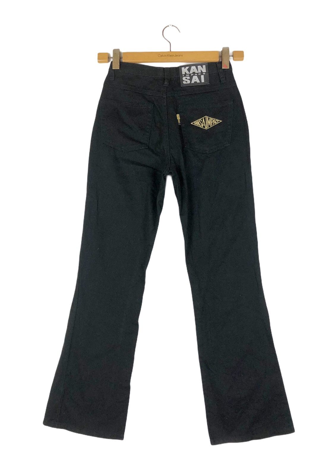 Japanese Brand × Kansai Yamamoto Kansai Impact by Kansai Yamamoto Flared Trousers Pants Size US 26 / EU 42 - 1 Thumbnail