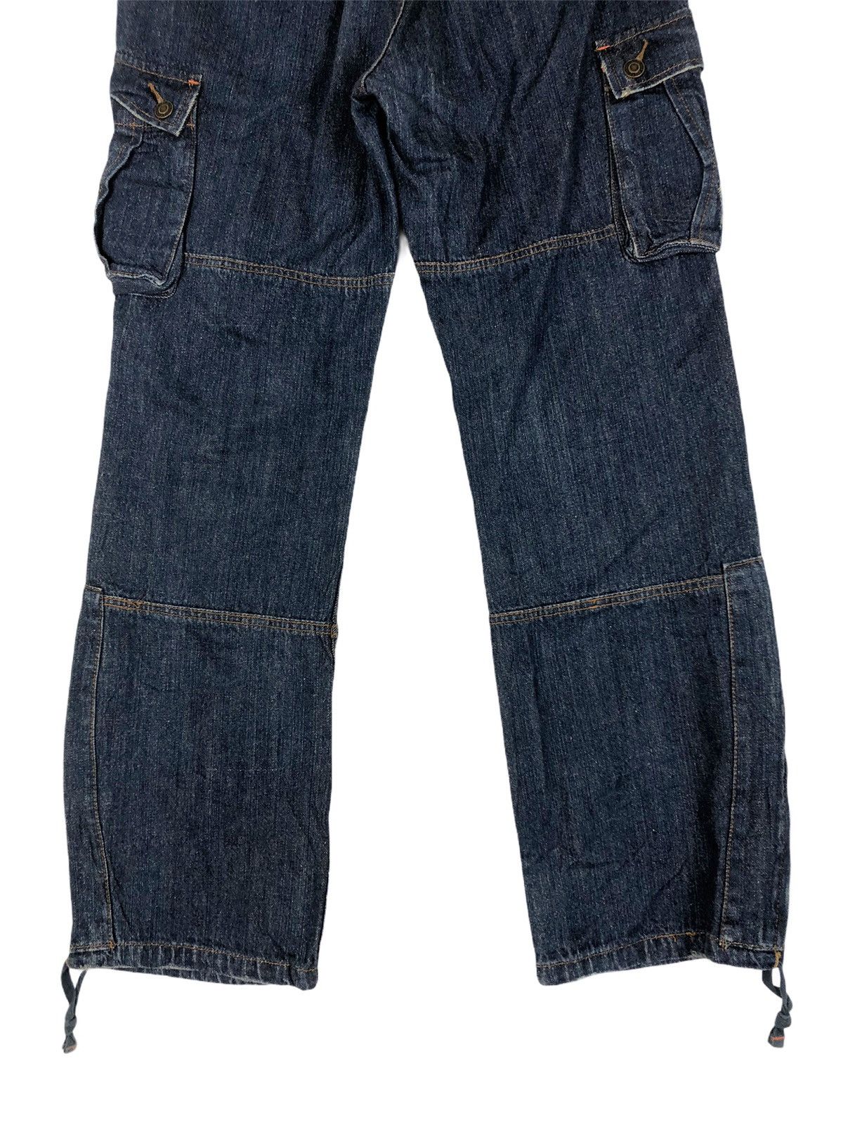 Hysteric Glamour Japanese Brand Jungle Storm Cargo Tactical Denim Jeans Size US 31 - 7 Thumbnail