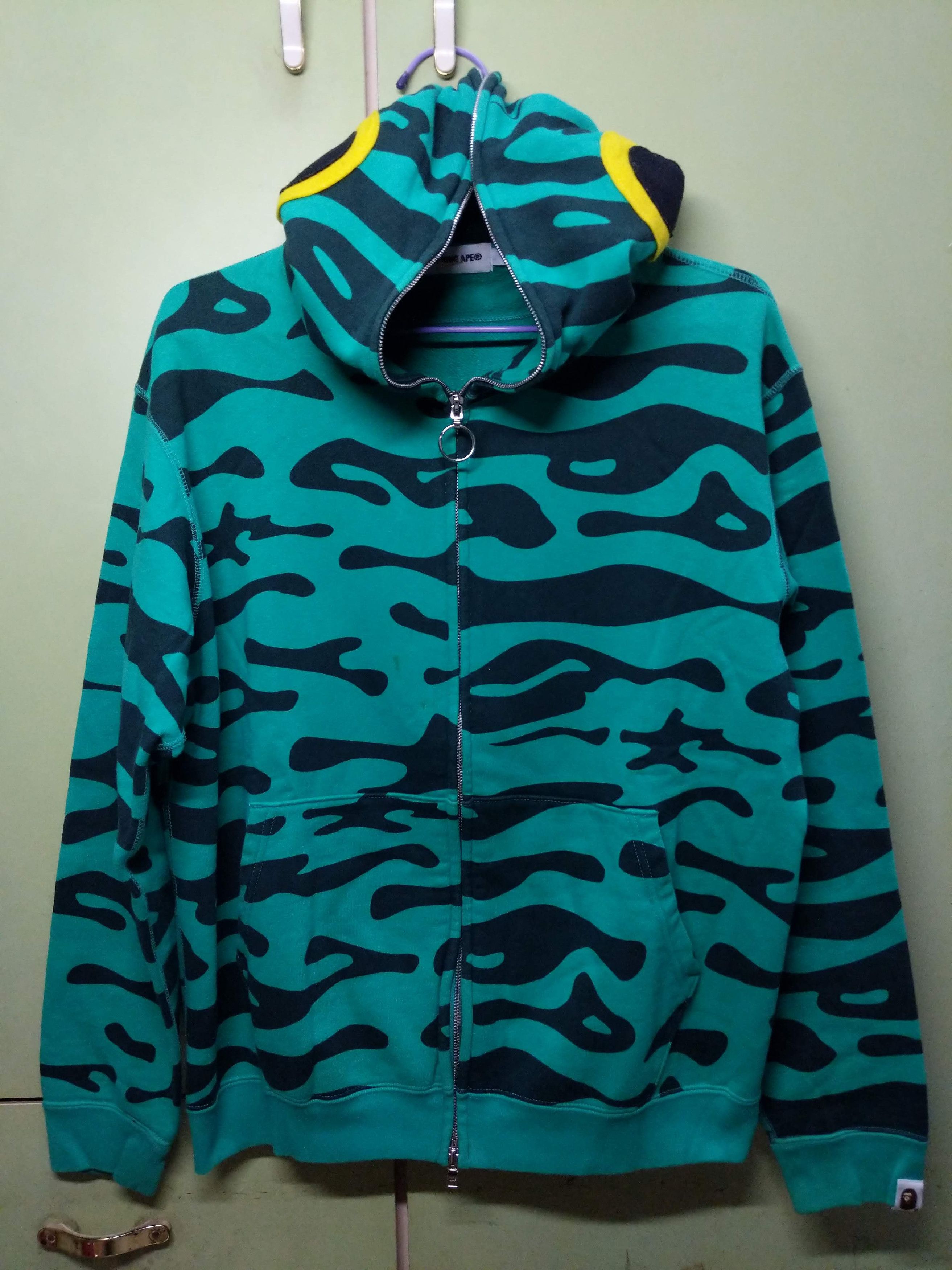 FPOG CAMO ZIP HOODIE