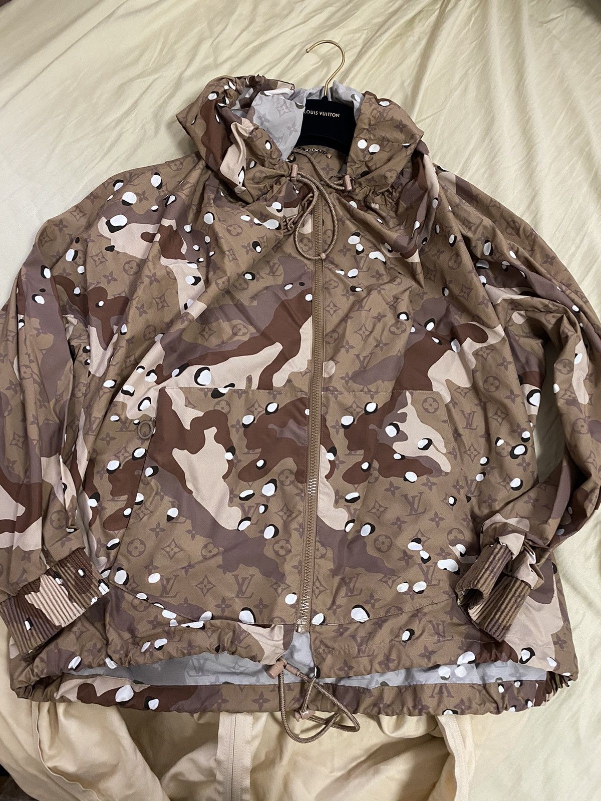 Louis Vuitton, Jackets & Coats, Louis Vuitton X Virgil Camo Windbreaker