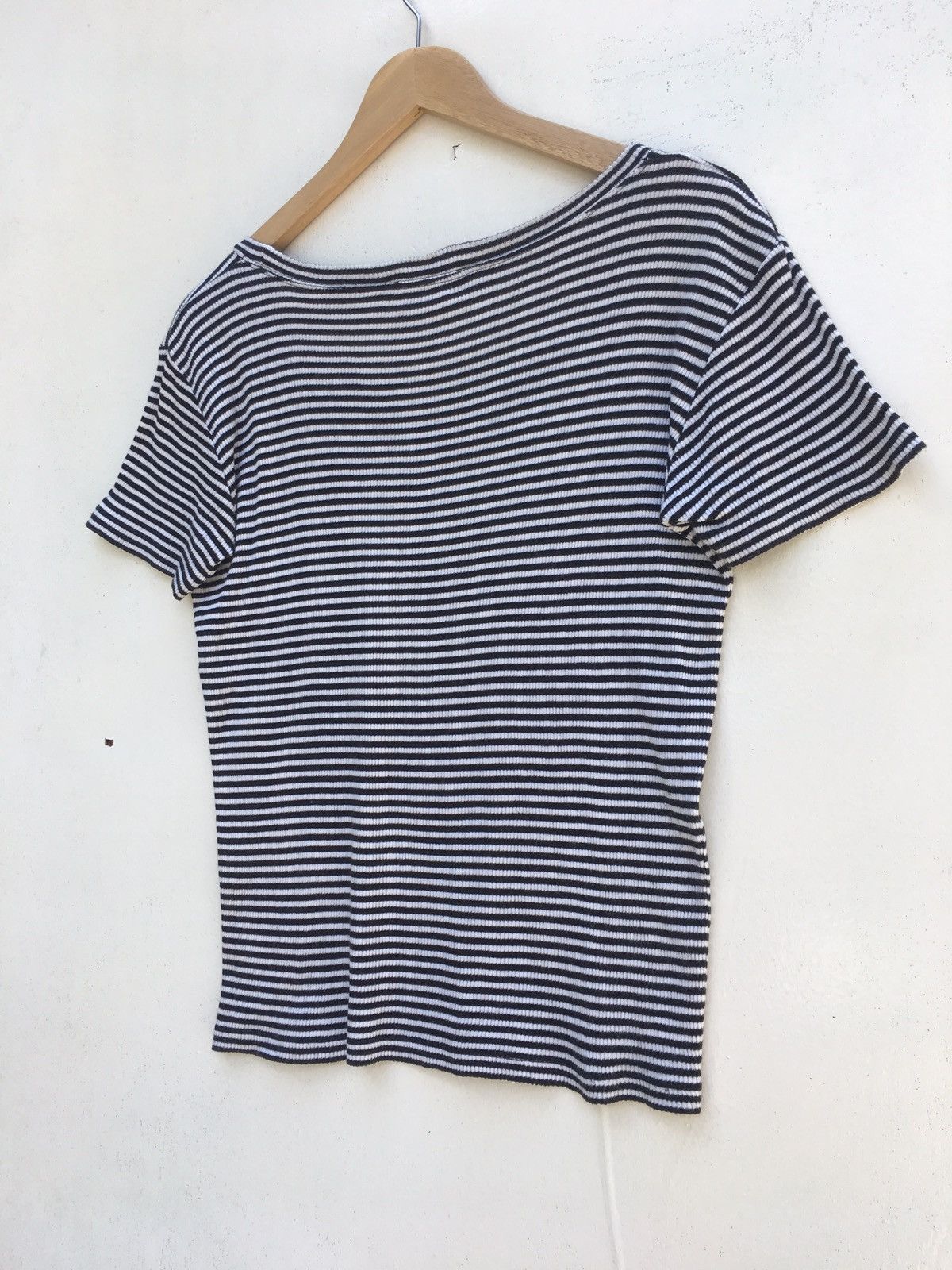 agnes b. Vintage Agnes b. Stripes Tshirt Size S / US 4 / IT 40 - 14 Thumbnail