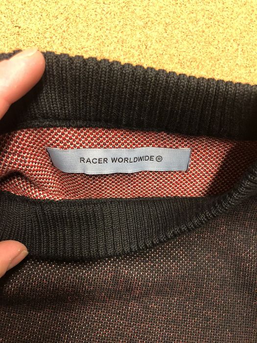 RED Knit Sweater – Racer Worldwide