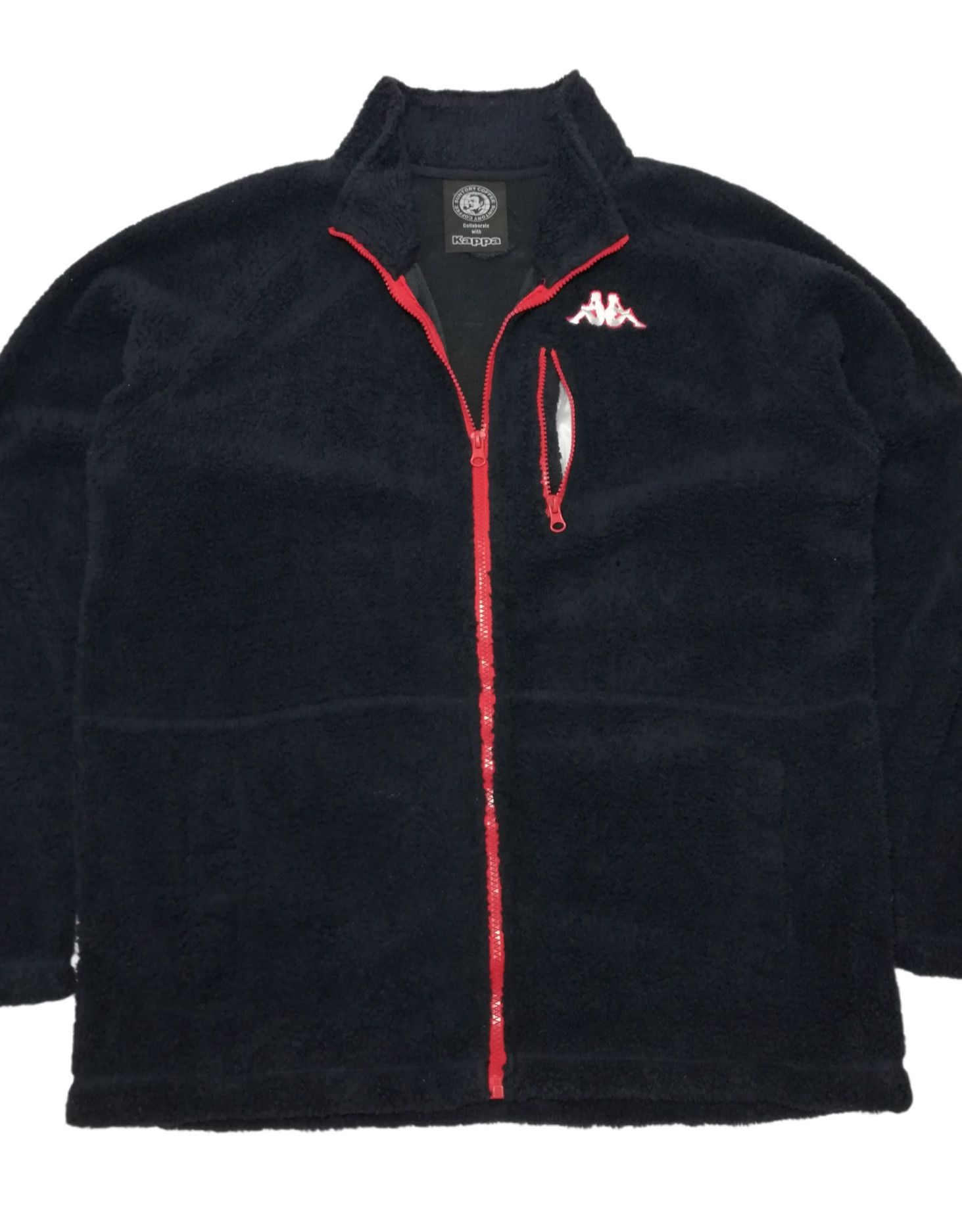 Kappa 🔥Kappa Collaborate With Suntory Coffee Micro Fleece Jacket Size US M / EU 48-50 / 2 - 5 Thumbnail