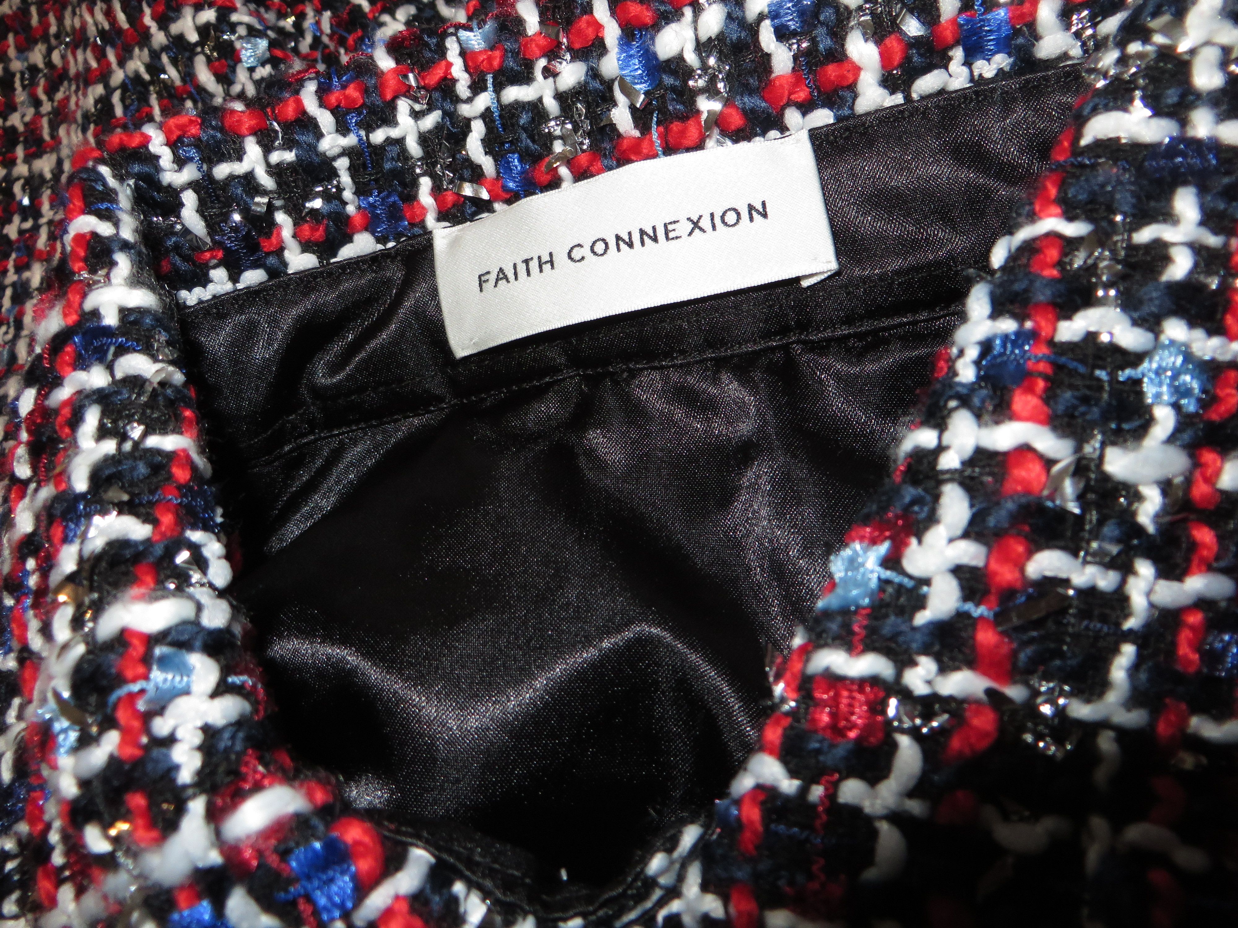Faith Connexion oversized tweed jewel shirt Size US S / EU 44-46 / 1 - 8 Thumbnail