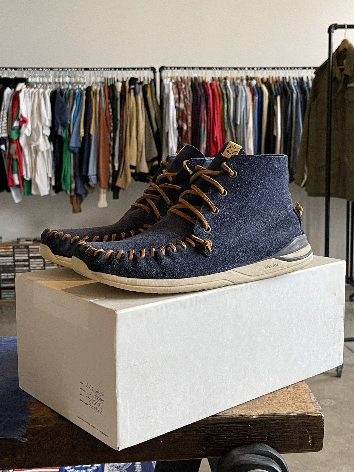 Visvim Visvim Yucca Moc Mid-Folk Suede Boot | Grailed