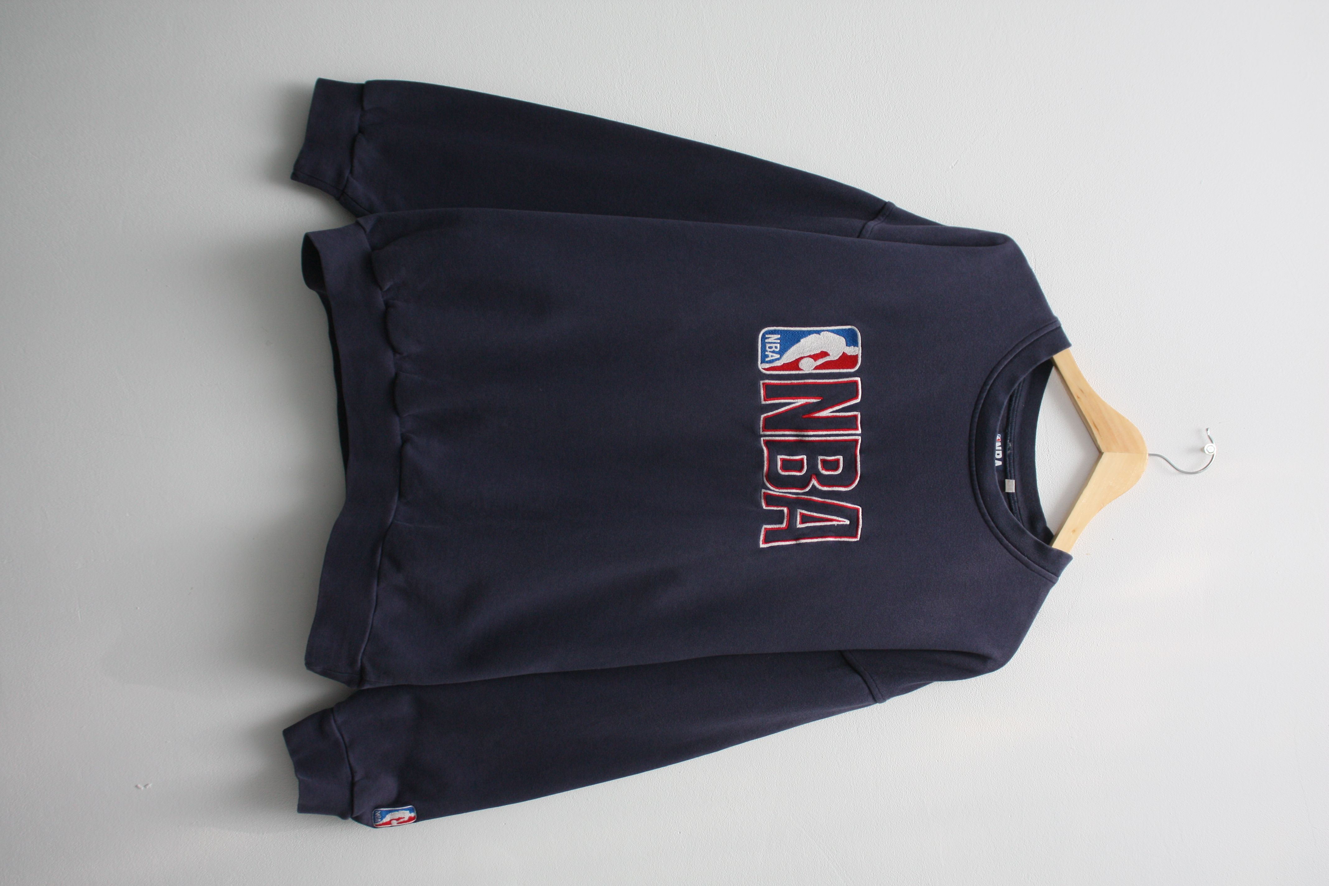 Vintage NBA Vintage Ultra Rare Navy Blue Sweatshirt Crewneck Size US XL / EU 56 / 4 - 1 Preview