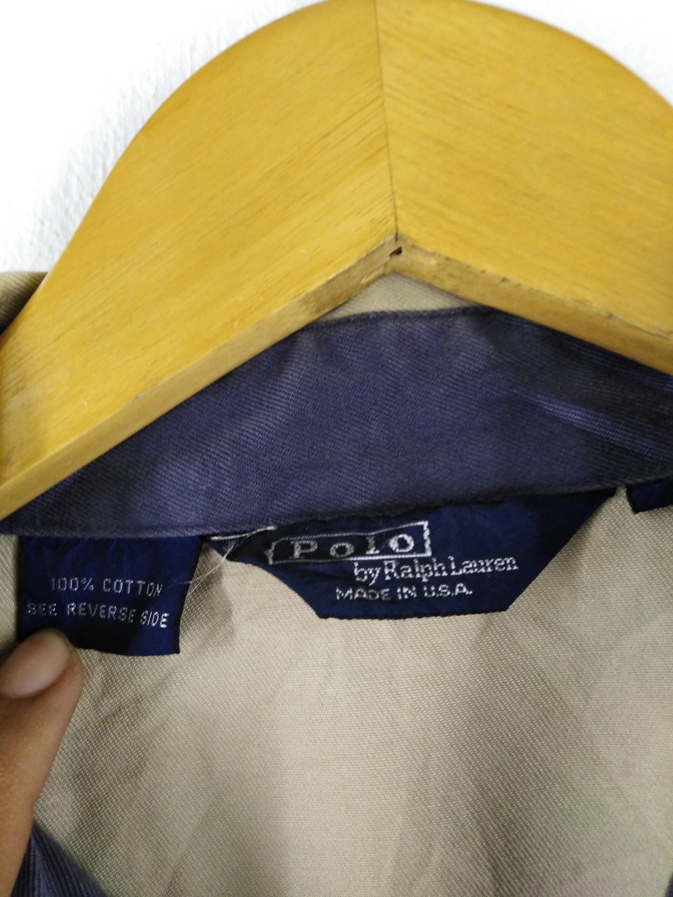 Polo Ralph Lauren × Vintage RARE POLO RALPH LAUREN ZIPPER JACKET MADE IN USA Size US L / EU 52-54 / 3 - 5 Thumbnail