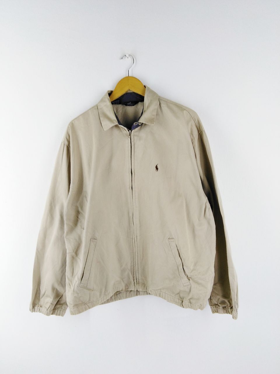 Polo Ralph Lauren × Vintage RARE POLO RALPH LAUREN ZIPPER JACKET MADE IN USA Size US L / EU 52-54 / 3 - 1 Thumbnail