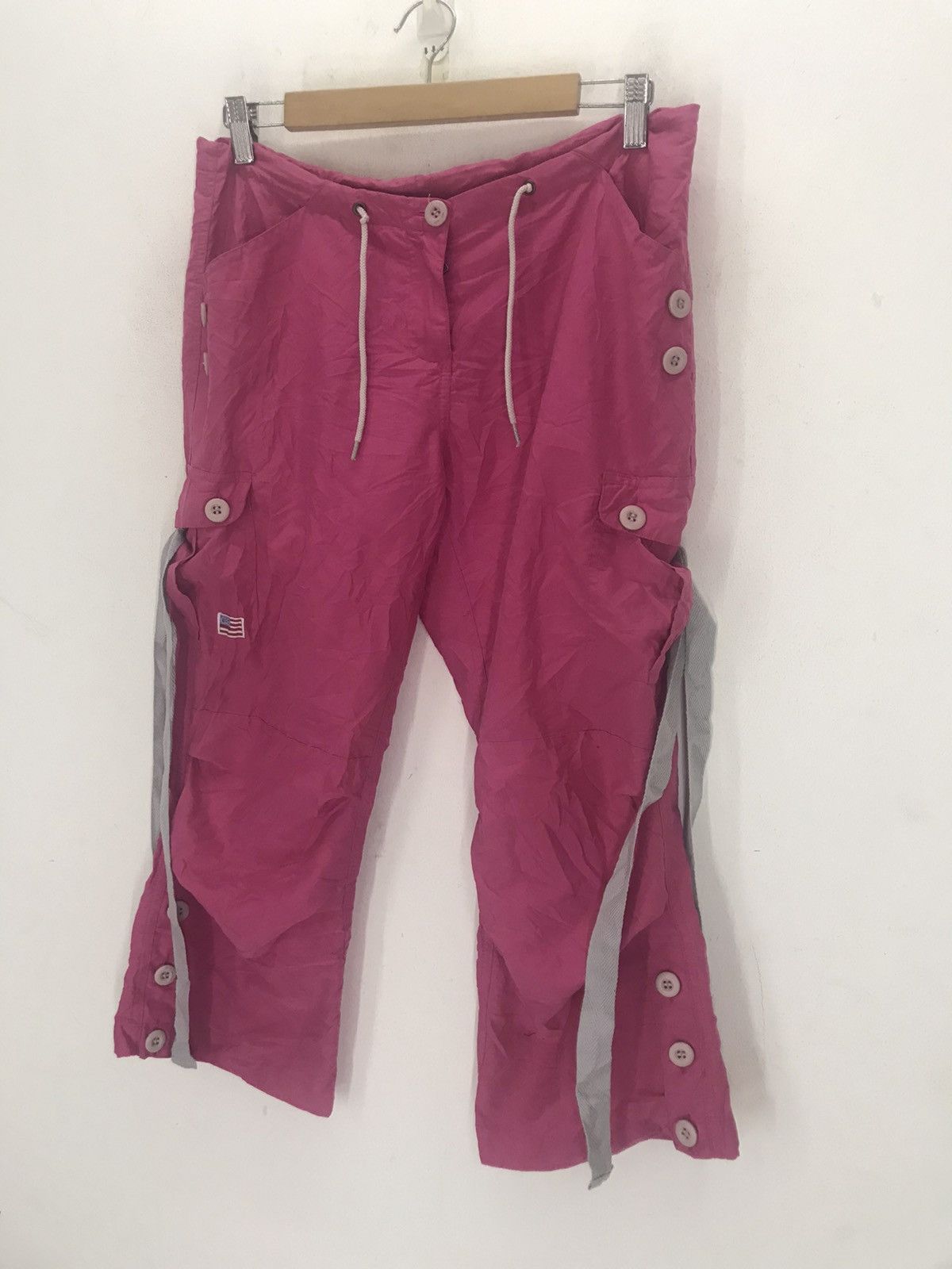Designer × Japanese Brand Japan brand UFO parachute 3q quarter pants bondage summer Size US 32 / EU 48 - 1 Thumbnail