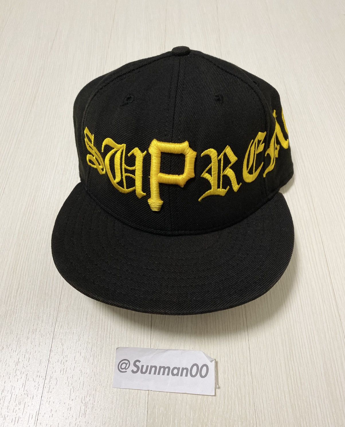 Supreme 07 Supreme Harlem Custom New Era Pirates cap hat 7 1/2 59.6 |  Grailed