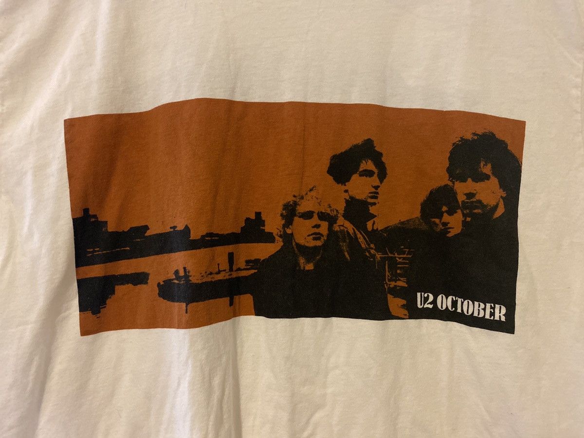 Next Level Apparel × Vintage Vintage XL U2 October T Shirt