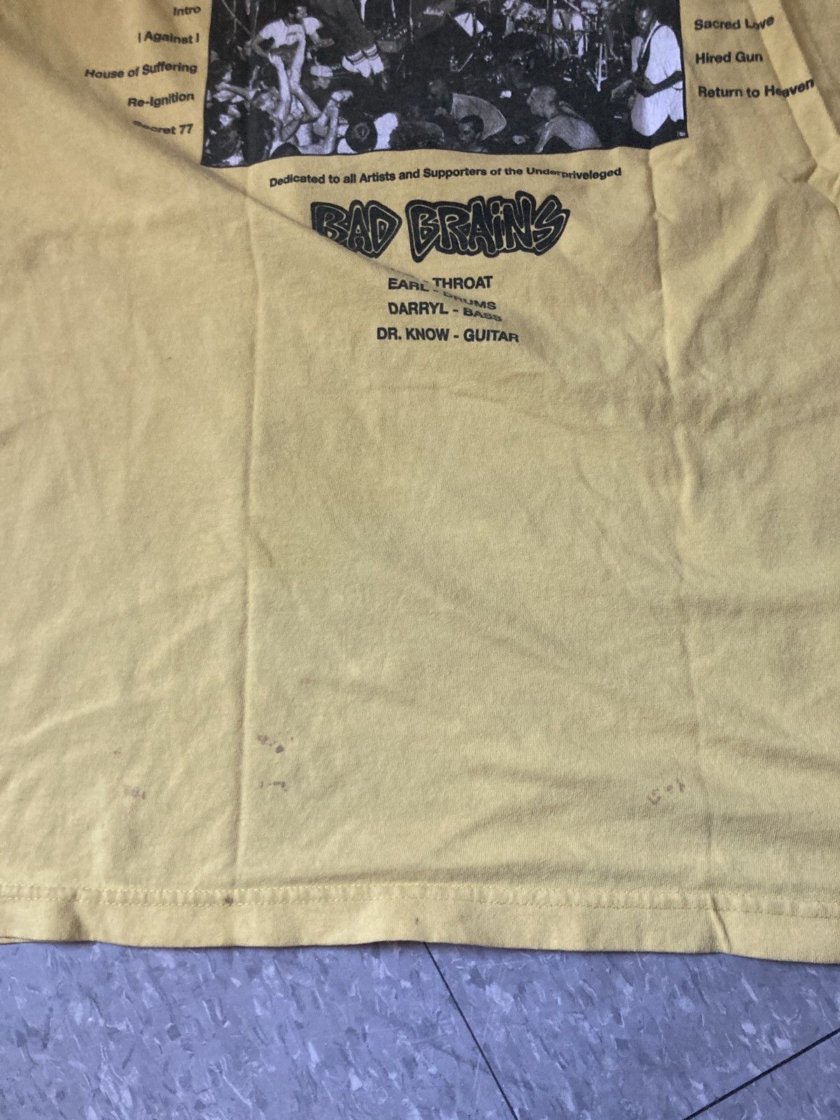 Supreme Supreme Bad Brains Tee Shirt I Against I L 2008 box