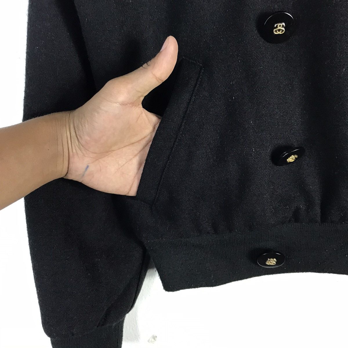 Stussy Vintage Stussy Double Breasted Peacoat Jacket Size US M / EU 48-50 / 2 - 7 Thumbnail