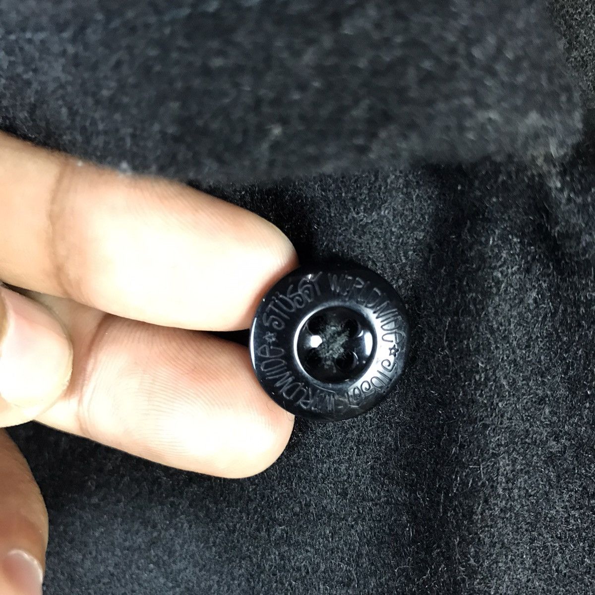 Stussy Vintage Stussy Double Breasted Peacoat Jacket Size US M / EU 48-50 / 2 - 5 Thumbnail