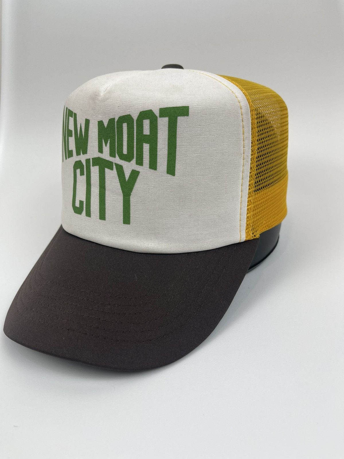 Vintage New Moat City Trucker Hat Size ONE SIZE - 2 Thumbnail