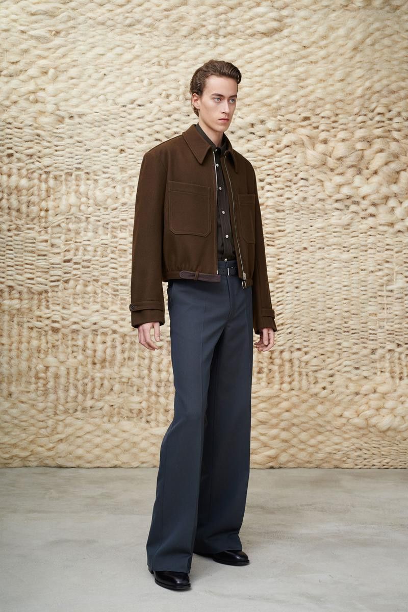 Black Wrap Coat | LEMAIRE