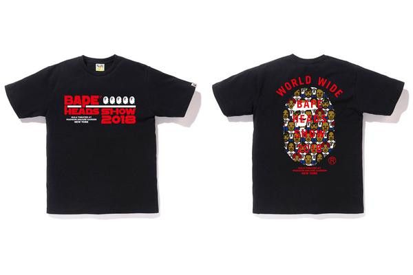 Bape Heads Show 2018 Shirt